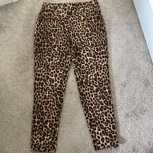MICHAEL KORS LEOPARD PRINT PANTS